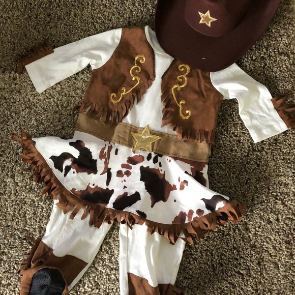 baby girl cowgirl costume